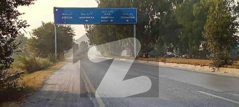 کوہاٹ روڈ راولپنڈی میں 16 کنال زرعی زمین 1 کروڑ میں برائے فروخت۔