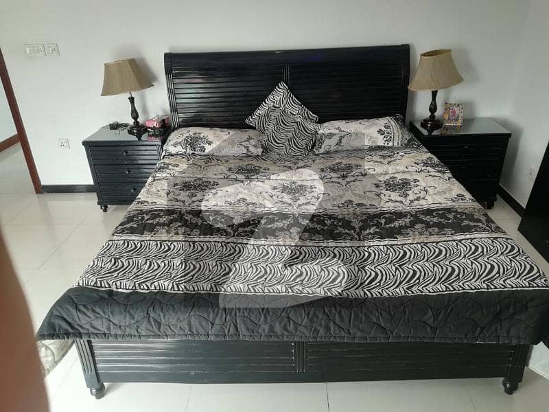 1 bedroom fully furnished for rent dha phase 6 hot location near Raya commercial