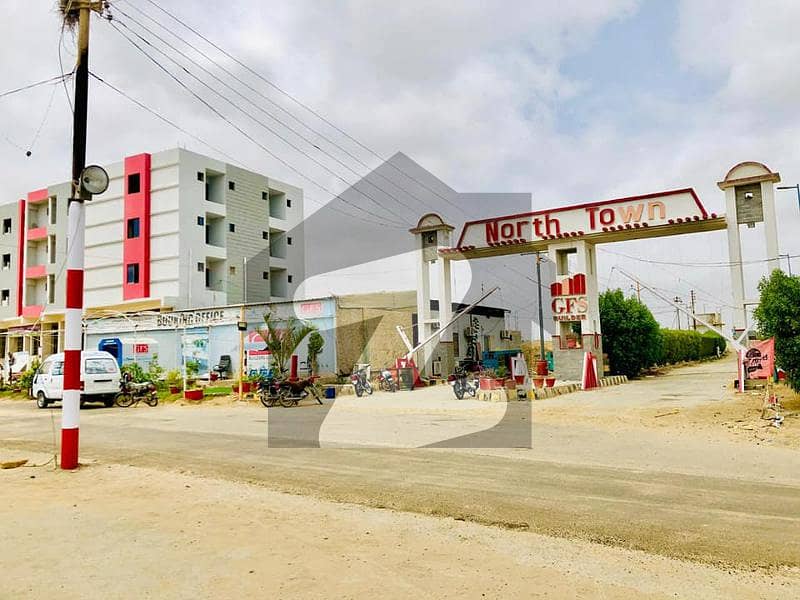 West Open Plot For Sale In North Town Residency Overseas