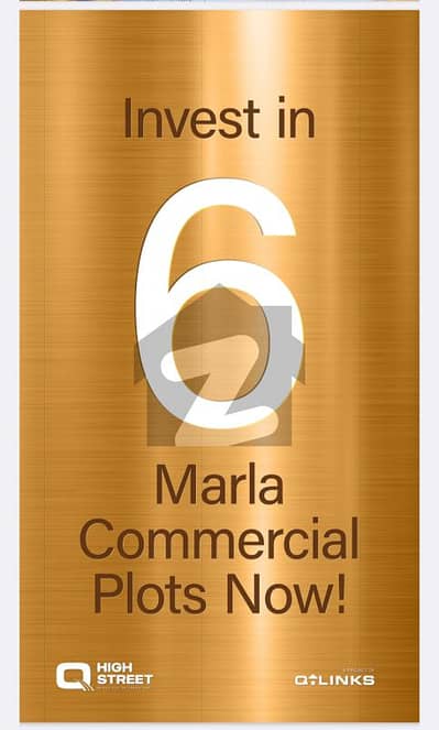 6 Marla Commercial Plot On Easy Instalment
