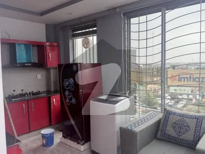 3 Bedrooms fully furnished apartment available for rent in sector E facing Imtiaz Mart Behria Town Lahore