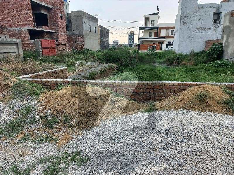 3 Marla corner plot for sale in pak arab housing scheem lahore f block