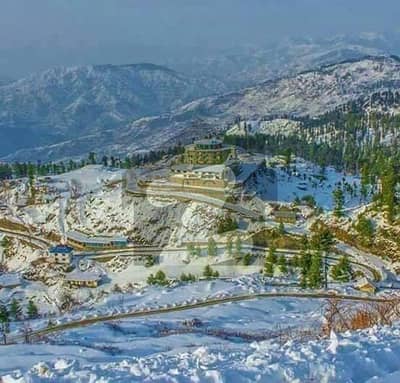 27 Kanal wonderful Hotel for sell in Swat Malam Jabba on beautiful location and beautiful