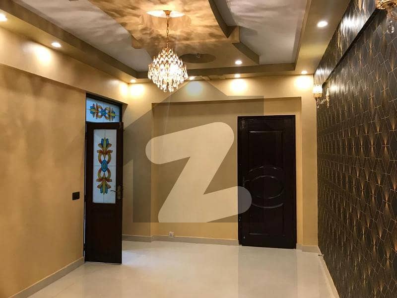 3 BED DRAWING DINNING GROUND FLOOR WEST OPEN FLAT FOR SALE IN JAUHAR BLOCK 15