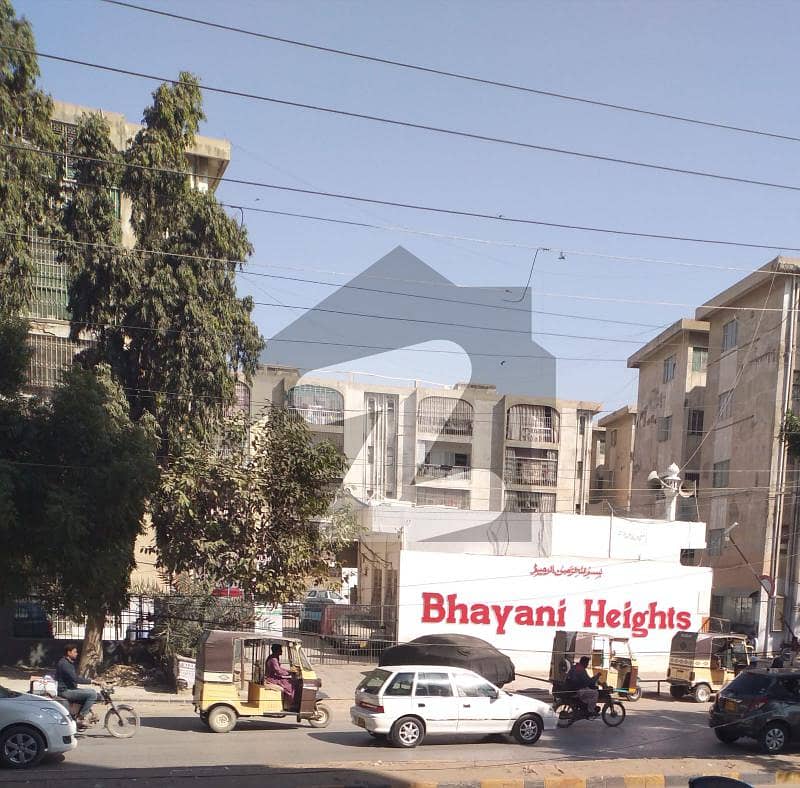 Flat For Sale Bhayani Heights Block 4 Gulshan-e-Iqbal Boundary Wall Project