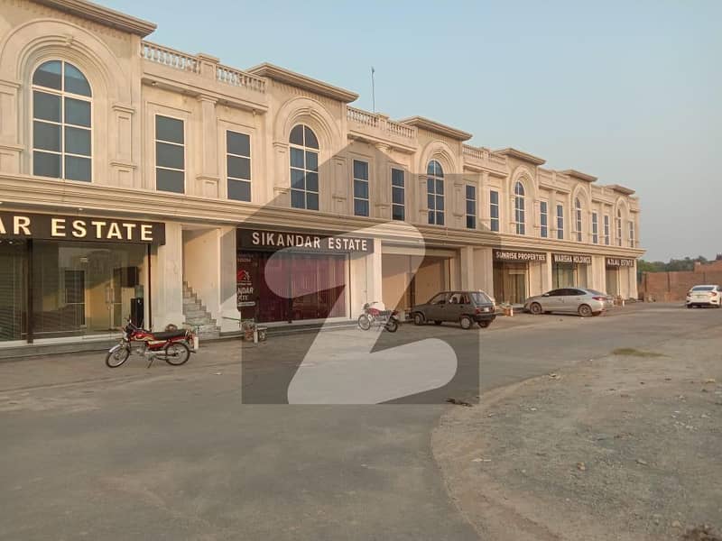 Reserve A Centrally Located Shop Of 3 Marla In Bismillah Garden