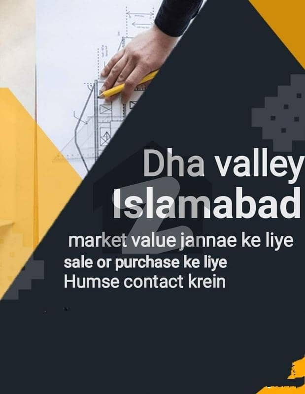 Corner plot for sale in dha valley Islamabad 4th ballot plot DHA Valley