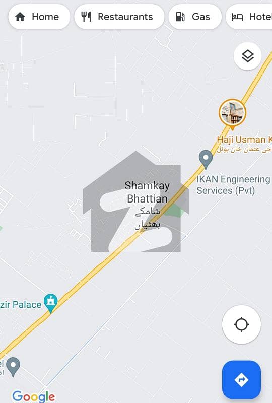 68 Kanal Commercial Land For Sale In Main Multan Road shamkay bhattian