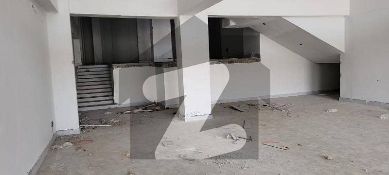 Ground Shop With Loft On Rent At Prime Location Of Main Shahrah E Pakistan