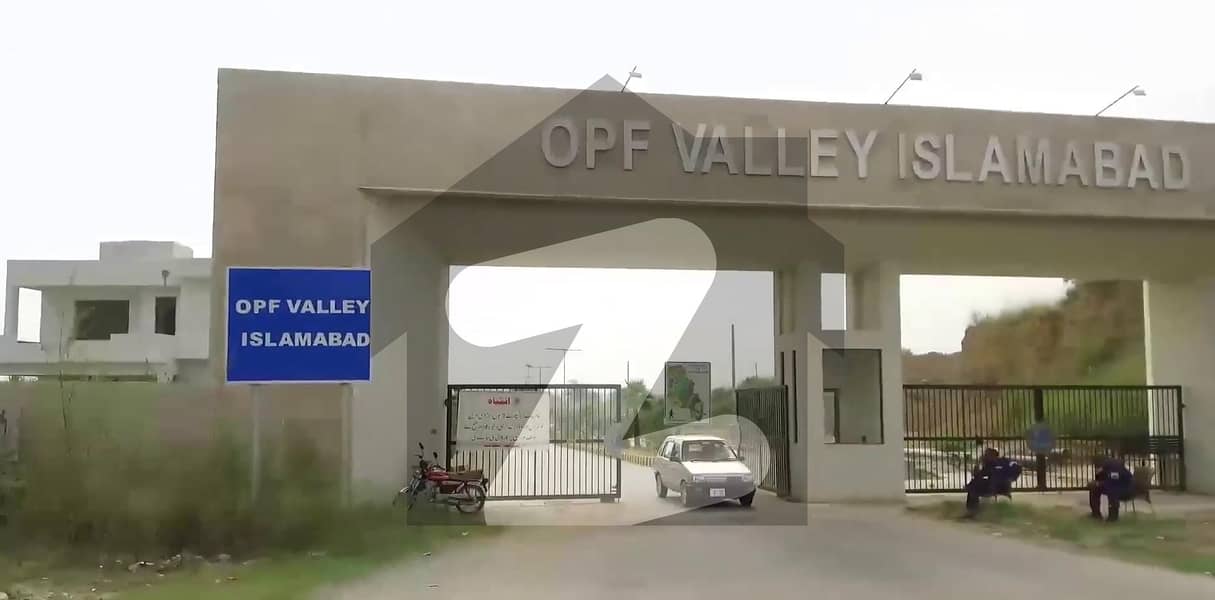 Reserve A Centrally Located Residential Plot In OPF Valley - Block E
