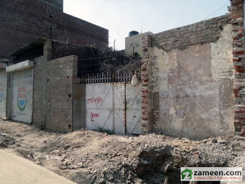 4. 5 Marla Commercial Plot For Plaza On Main Multan Road Multan Road