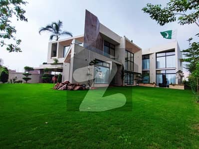2 Kanal Fully Furnished Outclass Designer Luxury Home on Hill Top Location Main Boulevard Facing Margalla & Murree Mountains - Bahria Enclave, Islamabad.