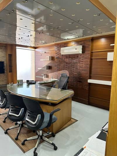 Fully furnished office available for rent in dha phase 7 karachi