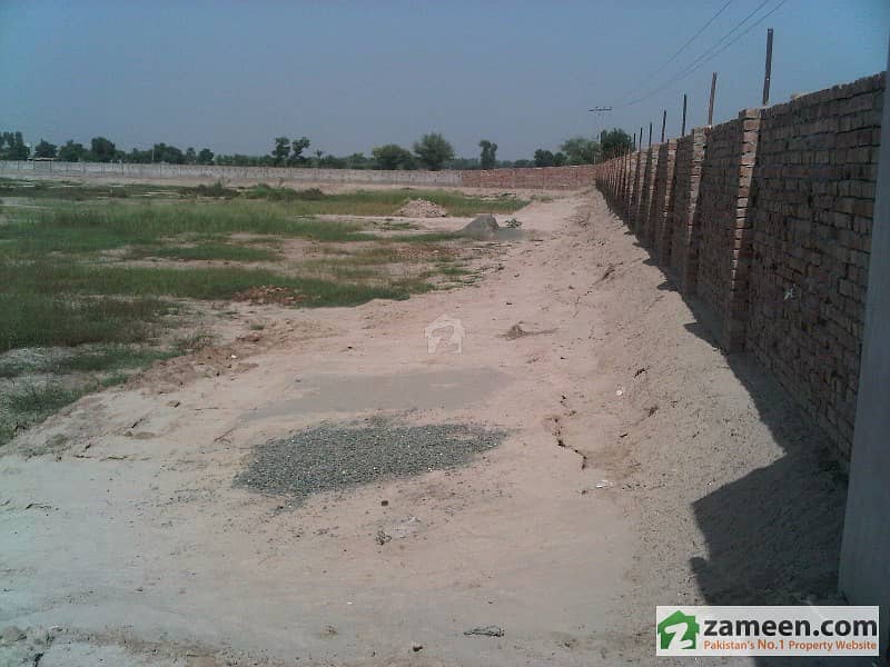 Land With Boundary Wall