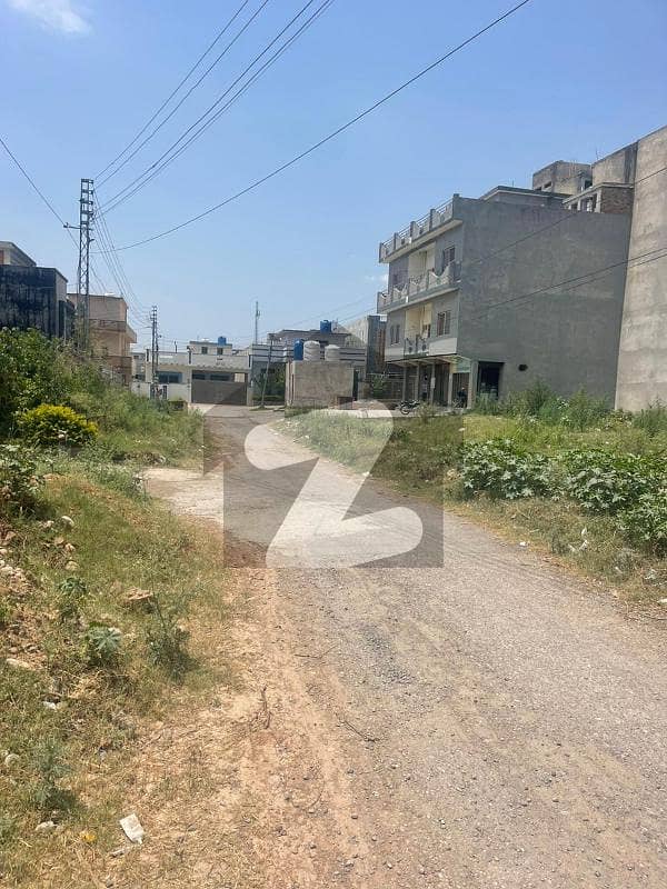 10 Marla Plot For Sale In Sector 1 Gulshan Abad Rawalpindi In Front Of