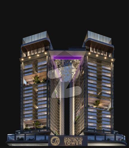 1.5 Marla shop for sale in serene tower booking amount 6055400