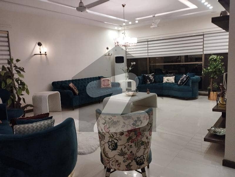 Fully Furnished 1 Kanal Upper Portion Available For Rent In DHA Phase 4 Block-DD