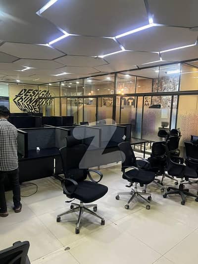 3500 Sq. Ft Ground Floor Office Fully Furnished For Rent