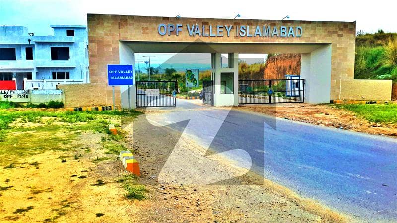 Main Boulevard Plot For Sale In Opf Valley Zone-v, Islamabad.