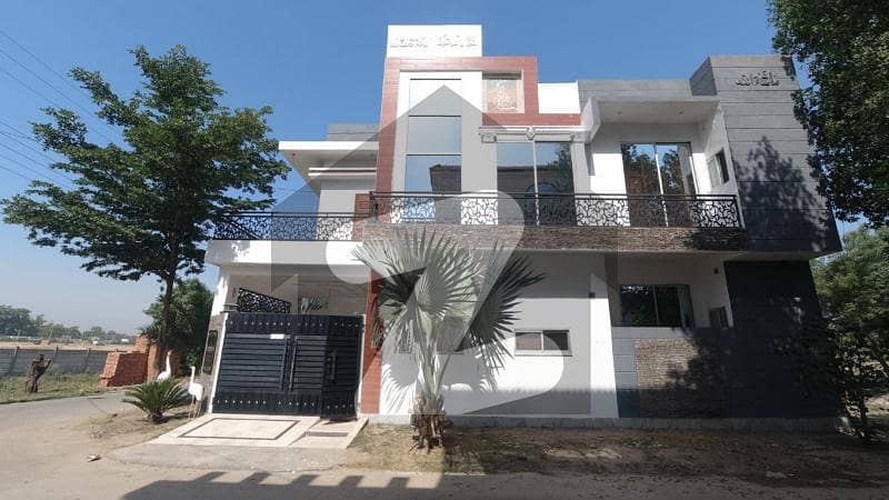 6 Marla Corner Double Storey House For Sale In Al Hafeez Garden Phase 2
