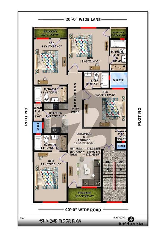 Upper Portion For Sale With Roof Dhoraji Colony, GulshaneIqbal Town