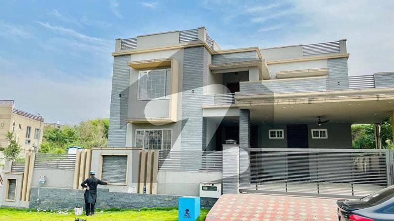 1.5 KANAL CORNER TRIPLE UNIT MOST LUXURIOUS DESIGNER HOUSE FOR SALE AT DHA 2 ISLAMABAD