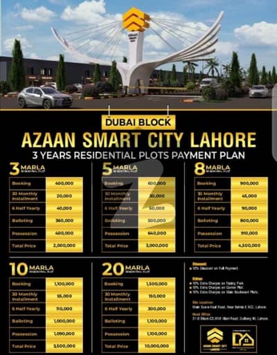 سوئے-اے-اصل روڈ لاہور میں 3 مرلہ پلاٹ فائل 4 لاکھ میں برائے فروخت۔