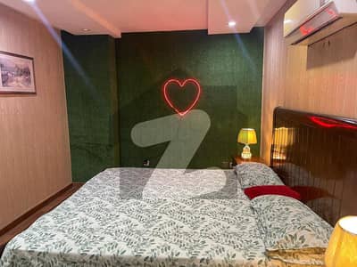 1 bedroom appartment full Farnish available for rent in bharia town Lahore