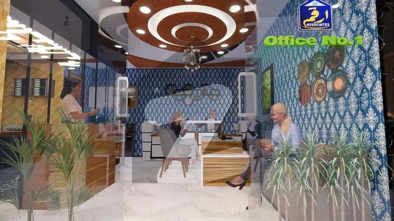Modern Office For Installment In Bahria Town Precinct 10-a: Ideal For Entrepreneurs