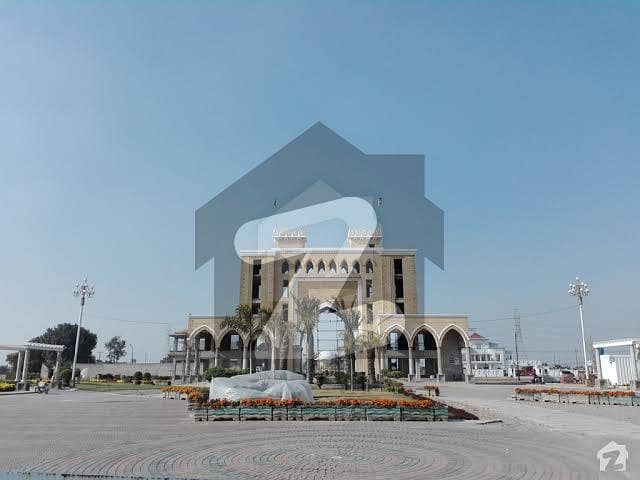 6.5 Marla 35 feet wide Corner Plot Available in A Block Extension of Zee Garden Phase-1 Sheikhupura Road Faisalabad.