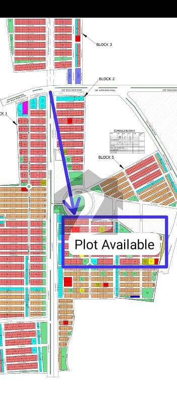 Plot 120 Sq-Yd 4 Years Installment Block 1 in North Town Residency Phase 2