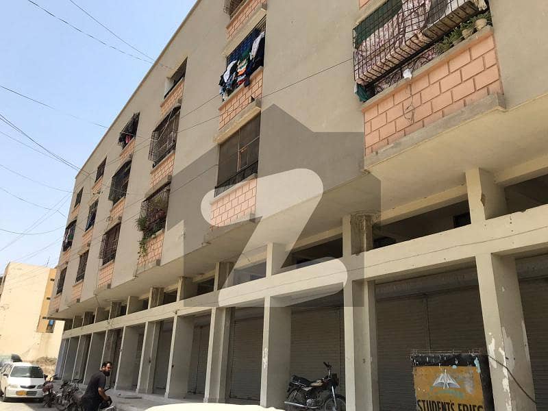 گلشنِ معمار - سیکٹر یو گلشنِ معمار گداپ ٹاؤن کراچی میں 2 کمروں کا 4 مرلہ فلیٹ 65 لاکھ میں برائے فروخت۔