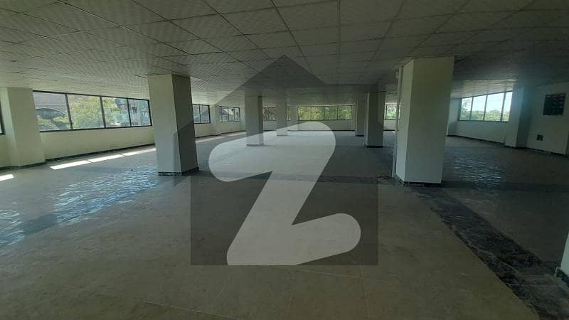 Prime Location Road Facing Huge Office Space Available For Rent In Gulishan E Iqbal Block 14 Near Civic Center Main University Road