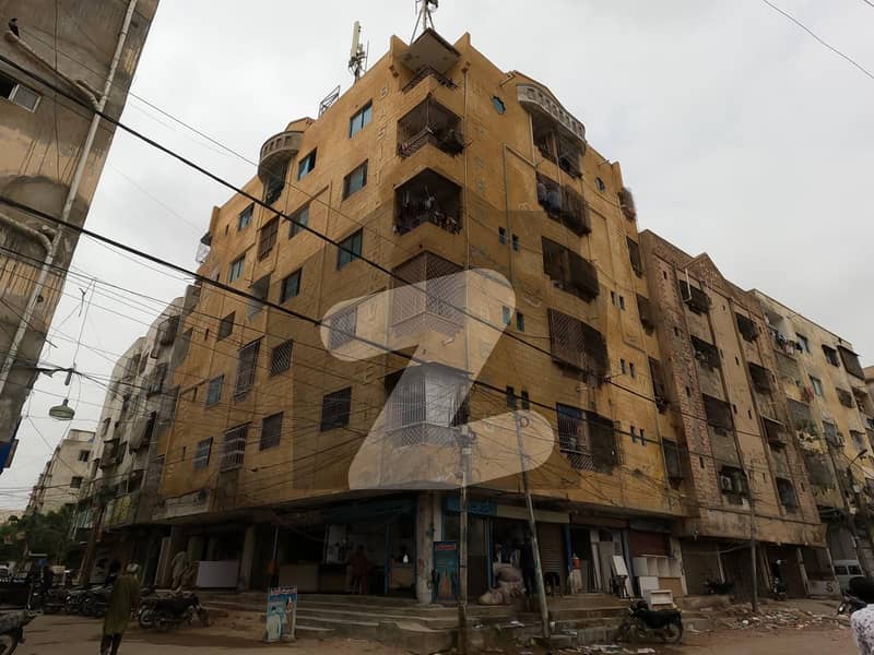 Corner 850 Square Feet Flat In North Nazimabad Of Karachi Is Available For sale