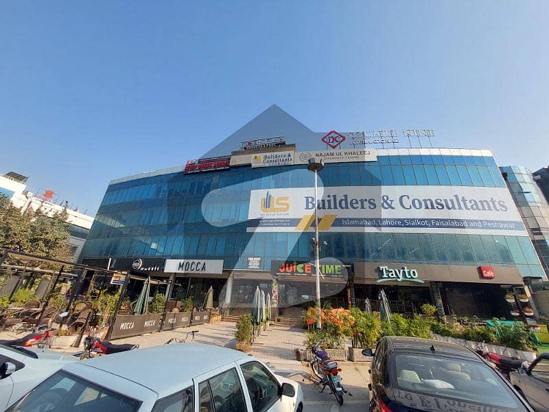 Half Floor Rented To Multinational In Paris Plaza F-11 Markaz For Sale