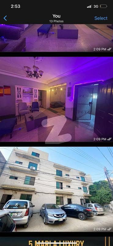 5 Marla luxury Apartment Furnished on main canal Muslim Town prime location
