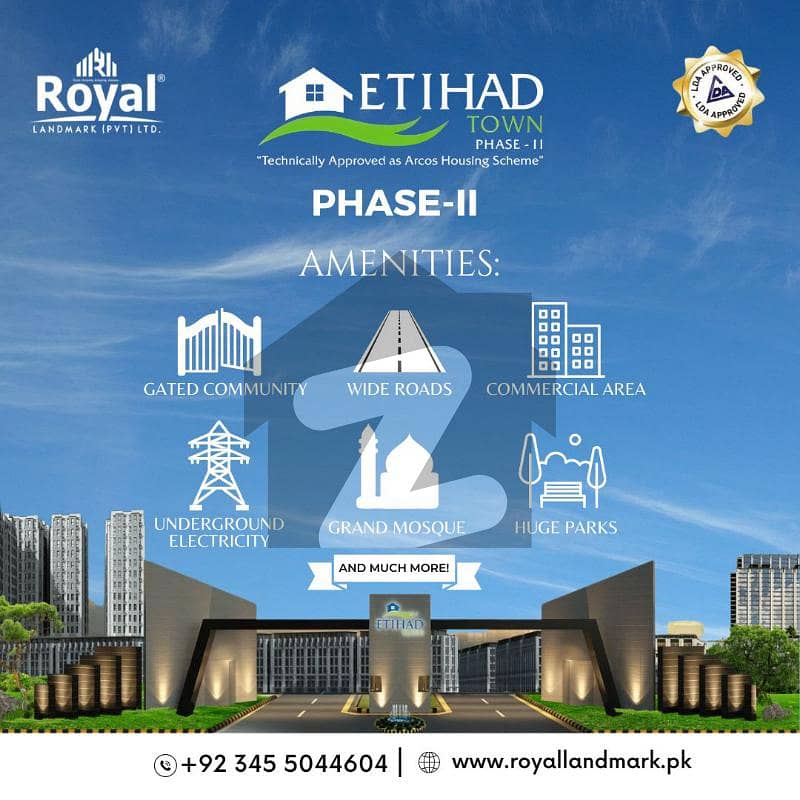 Etihad Towh Phase-2 Commercial Plots