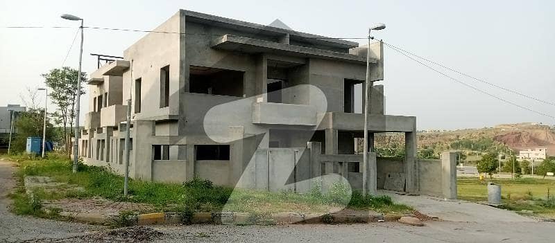 32 Marla (7200 sqft) gray Structure Available here for sale in sector B Serene City DHA Phase 3 Rawalpindi-Islamabad