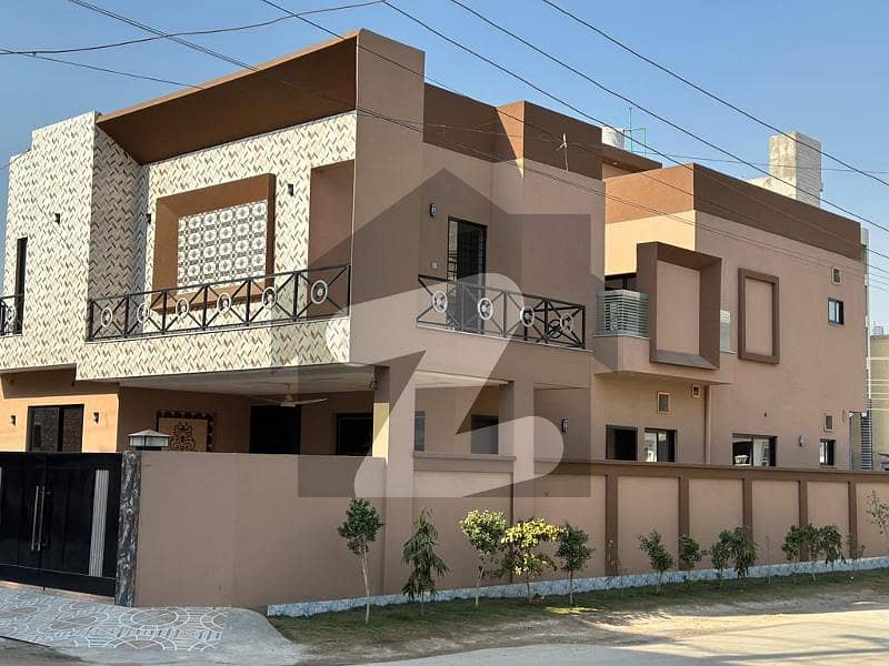 10 Marla Brand New Corner House Proper Double Unit For Rent At Prime Location