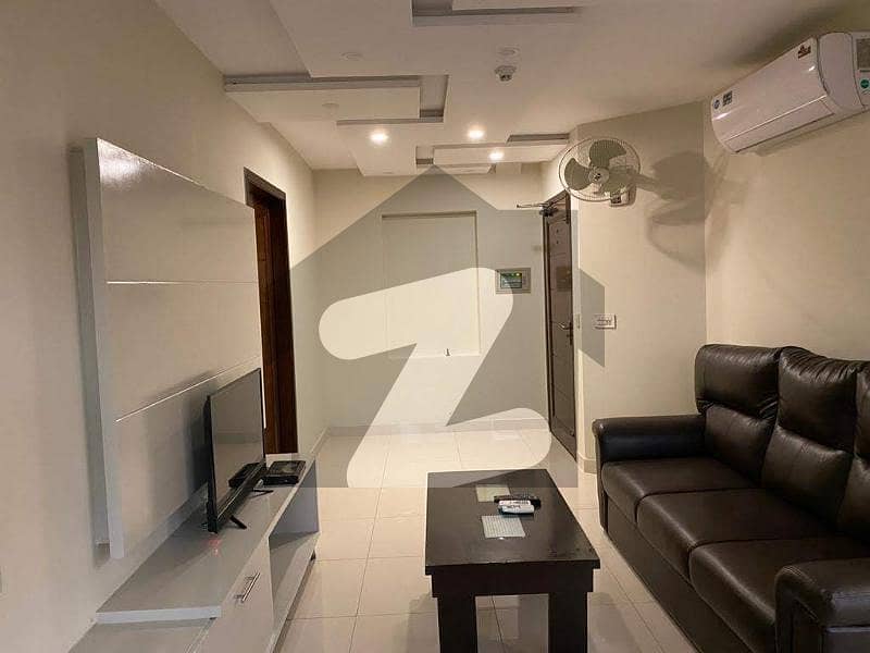 one bed furnished apartmant availble for sale on main boleved