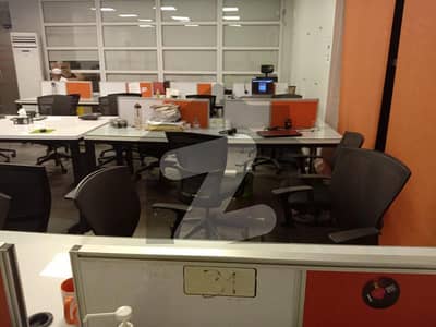 Fully Furnished 13000 Square Feet Independent Office Unit With Basement Available For Rent
