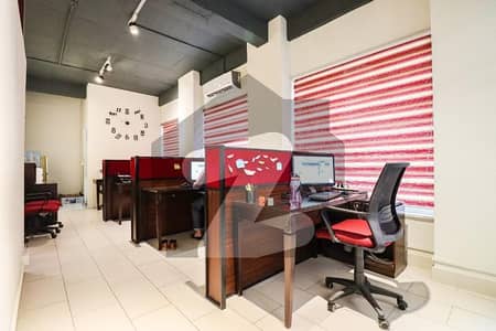 1000 Sq. Ft Fully Furnished Office Include Everything Is Available For Rent