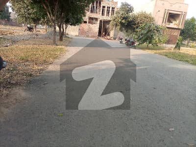 10 Marla Plot Is Available For Sale In Sahafi Colony Canal Road Near Harbanspura Interchange Lahore