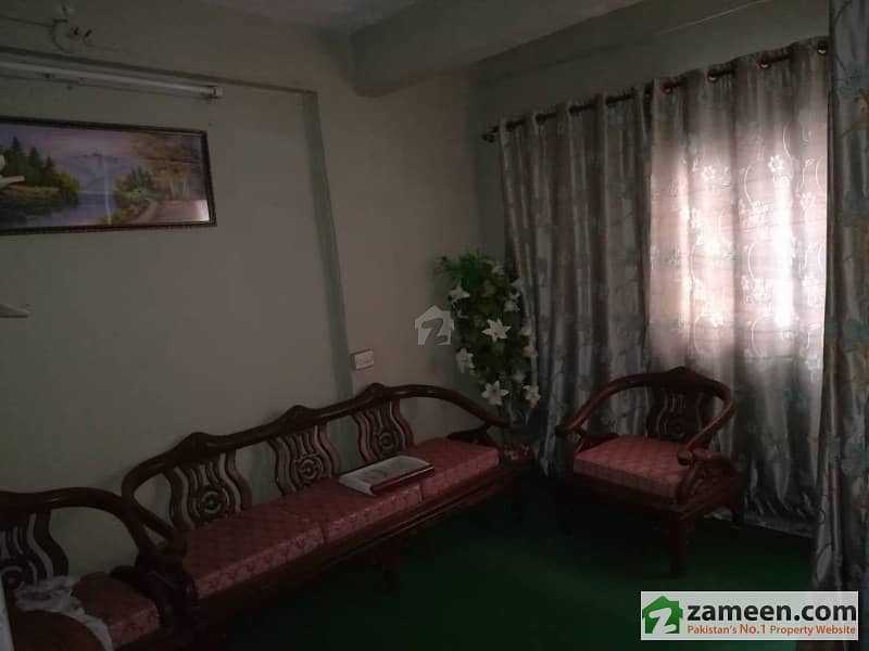 Road Side Corner Flat For Sale - 2 Rooms Plus Drawing Room Plus Small Common