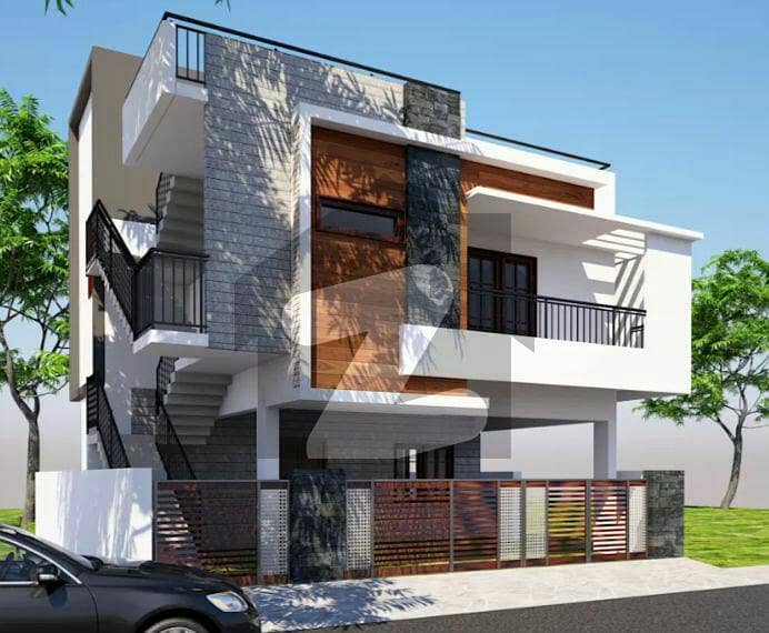 400 Yard House For Rent 1st Floor 4 Bedroom Block 4/A Gulshan-e-Iqbal Karachi