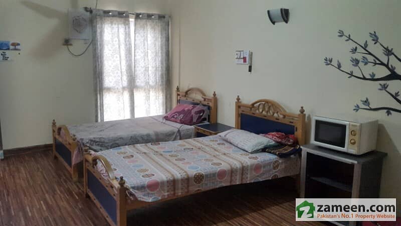 Fully Furnished Room With Attach Bath And Seperate Entrance