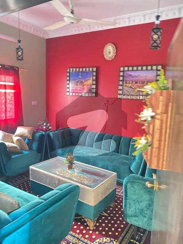 FULL FURNISHED HOUSE FOR SALE G+1 IN ORANGI TOWN 15/D