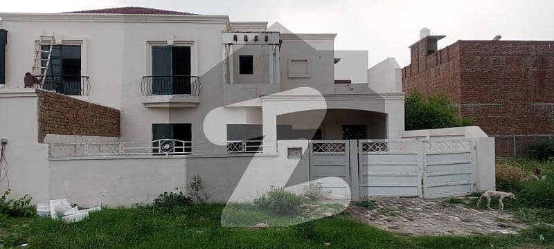 10 Marla Ideal Location Park Facing Semi Finished House Available For Sale In Eden Villas Faisalabad
