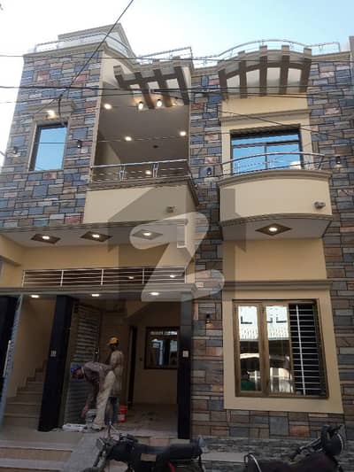 BRAND NEW 133 SQY DOUBLE STORY HOUSE FOR SALE IN MODEL COLONY NEAR ...