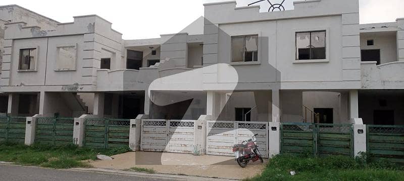 7 Marla Park Facing Semi Finished House Available For Sale In Eden Villas Faisalabad